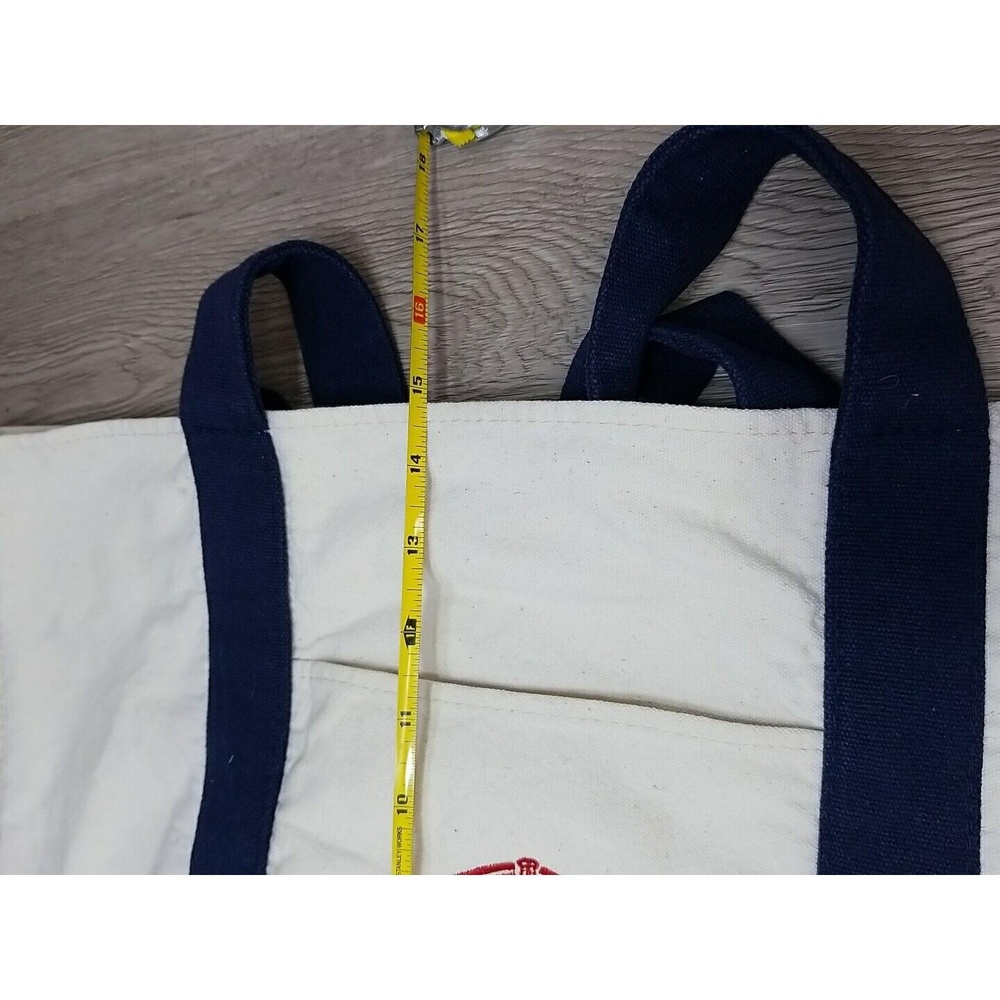 Trader Joe's Canvas Tote Bag Heavy Duty Grocery Sack Reusable Eco Friendly - Picture 8 of 10
